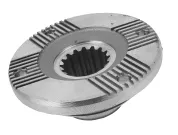 Фланец ф180 dпосад=60 h=75 4отв.ф15 dмаслоотраж=130 ведущ.СМ и ЗМ,КАМАЗ-6520,6460