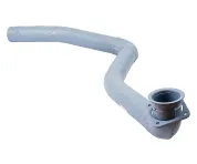 Труба приемная L=1800 ф90 квадратн фл 4отв.ф10 приемная к металлорукаву технолог.изгибы