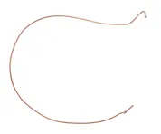 Трубка (сталь) ф8; L=2600 Ш=М14+К14/Ш=М14+К14 привода управления сцеплением в сборе