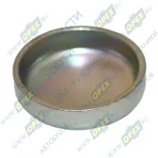 Заглушка (латунь) чашечная ф25 h=8 штоков КПП и делителя передач Ф 25