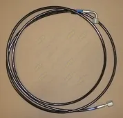 Трубка ПВХ ф7 L=2500 Г=М12/Г=М12 К=14 фит 90гр (полиамид) МОК КАМАЗ