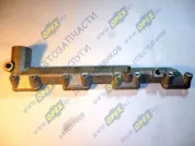 Труба L=580 8отв.ф9 с боковым отводом ф48 водяная левая (ан. 740.1303105)