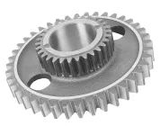Шестерня ведущая z=30/60 ф58х185 h=56 без подшипников,привода расп.вала