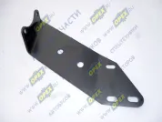 Кронштейн правой трубы L=455х108 7отв.угловой, левый