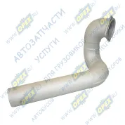 Труба выпускная L=1380; ф116 фланец 4отв.ф10