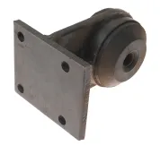 Кронштейн 170х125х105; 4отв.ф13 с подушкой, задней опоры двигателя