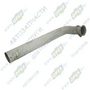 Труба выпускная L=1070; треугольный фланец 3отв.