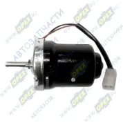 Электродвигатель (мотор) отопителя ГАЗ, УАЗ,ИЖ 12В 25Вт ф62 L=140; фишка 2 плоск.клеммы, шток=8,