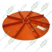 Диск пескоразбрасывателя КО-829Б в сборе, D=600мм,ф.вн.=26/32