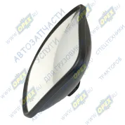 Зеркало (ПВХ) боковое КАМАЗ,МАЗ 24V 227х227 широкоугольное сфера с подогревом (дополнит.)