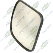 Зеркало (ПВХ) боковое КАМАЗ,МАЗ широкоугольное сферическое без обогрева (227х227х83)