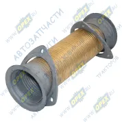 Рукав глушителя (металлорукав) L=340 ф97х126 фланец 3отв.ф10 КамАЗ (дв.Cummins) Евро-3
