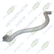 Труба приемная L=1870 ф90 квадр.фл. 4отв. ф10 задняя левая КАМАЗ-4326