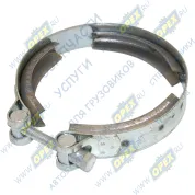 Хомут турбокомпрессора V-образный зажим, ф103х125 h=28 (зажим-болт) FH12/16 VOLVO B12 (1992-2020) SCANIA N Bus (2004-2020)
