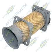 Рукав глушителя (металлорукав) 2 квадр фл 4отв.ф10 дв.Cummins