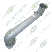 Труба передняя ф100 L=840; 2 треугольных фланца по 3отв.ф10