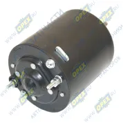 Электродвигатель 12В 25ВТ ф75 L=140; 2 контакта под клемму, шток=6, отопителя