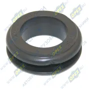 Втулка РТИ ф25х40 L=14 с наружным пазом