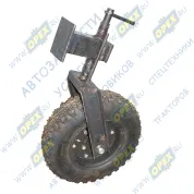 Колесо опорное со стойкой 4 отв. щеточного оборудования МТЗ,ВТЗ(минские щетки)