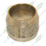 Муфта ф6х8 h=7 конусная (бочонок) латунь тормоз.трубки