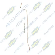 Трубка (медь) ф6; L=1530 Ш=М12+К12/Ш=М12+К12 насоса подъема кабины"Зубренок"