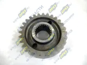 Шестерня МАЗ ведомая редуктора (Z=28/z=24, d=65мм) (эвольвентный шлиц) круглое банжо