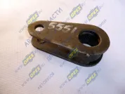 Рычаг запора борта L=116 S=53 S1=40; 2отв.ф12/1отв.ф30 сталь