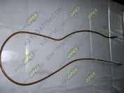 Трубка (медь) ф8; L=1920 Ш=М14+К14/Ш=М14+К14 от крана разб. воздуха к включ.разн.