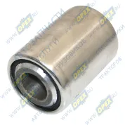 Шарнир опоры с обоймой полурессоры 30х70 L=102 металл+РТИ цилиндрический