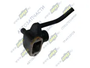 Патрубок МАЗ водяного насоса в сб.