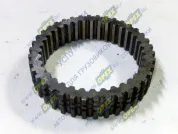 Втулка (сталь) ф130х154 L=34 внутрений зуб(38z) наружный зуб(36z) С/И ступицы демультипликатора