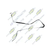 Трубка (алюм.) ф6; L=2290 Г=М10+К12/Г=М10+К12 со шлангом отводящая от ГБЦ до бака