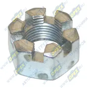 Гайка М18х1,5 h=19-21, К=27 корончатая ГОСТ-5918