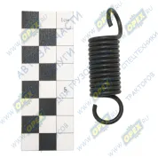 Пружина ограничителя двери МАЗ (ф13х18, L=66, dвит=2,5., 13 вит.)