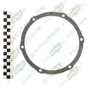 Прокладка крышки ступицы МАЗ п/прицеп (ф165х185; 6 отв.,ф8)