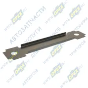 Пластина подшипника опоры карданного вала МАЗ (300х16, 2 отв., ф18)