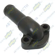 Фланец подводящий МАЗ предпускового подогревателя МАЗ 45х64; труба ф25 L=50; 2отв.ф9