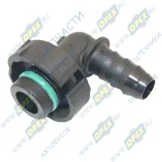 Фитинг Штуцер топливный быстросъемный 90° (под трубку ф12)