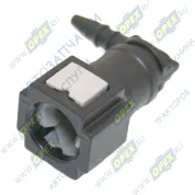 Фитинг Штуцер топливный быстросъемный 90° (под трубку ф5)