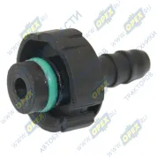 Фитинг Штуцер топливный быстросъемный 180° (под трубку ф8)