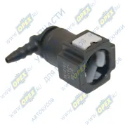 Фитинг Штуцер топливный быстросъемный 90° (под трубку ф5)