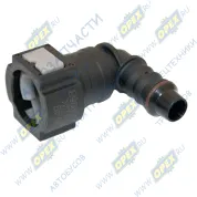 Фитинг Штуцер топливный быстросъемный 90° (под трубку ф10)