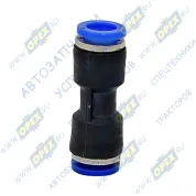 Фитинг (штуцер) прямой; трубка ф8/ф8мм (цанга) BPW (1970-2020), MAN Bus (1970-2020), UNIVERSAL (1970-2020), MB Actros MP4 (2011-2020)