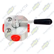 Кран гидравлический 3-х ходовой G1/2 внутр.резьба