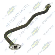 Трубка (сталь) ф14; L=430; 2 фланца НШ-10, насоса масляного нагнетательная ЗИЛ-5301