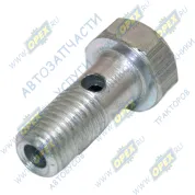 Болт-штуцер С/И М8х20х1 Р=12 К=12/13, 1отв d=3х3, короткий