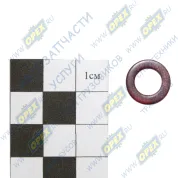 Шайба плоская медная ф8х14