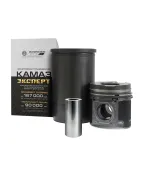 Гильза с поршнем, с пальцем и кольцами КАМАЗ Евро-0