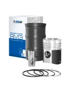 Гильза-поршень ЯМЗ-236,238 на блоки Н/О+поршн.палец и стопорн.кольца+упл.+поршн. кольца