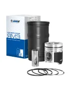 Гильза,поршень+упл. и поршн. кольца ЯМЗ-7511,7601 под общую ГБЦ Н/О новый блок 658-31,656-31